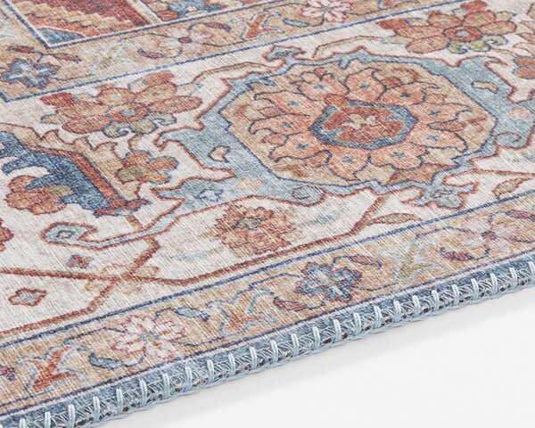 Hanse Home, Kusový koberec Asmar 104014 Jeans blue, 160x230, modrá, obývací pokoj