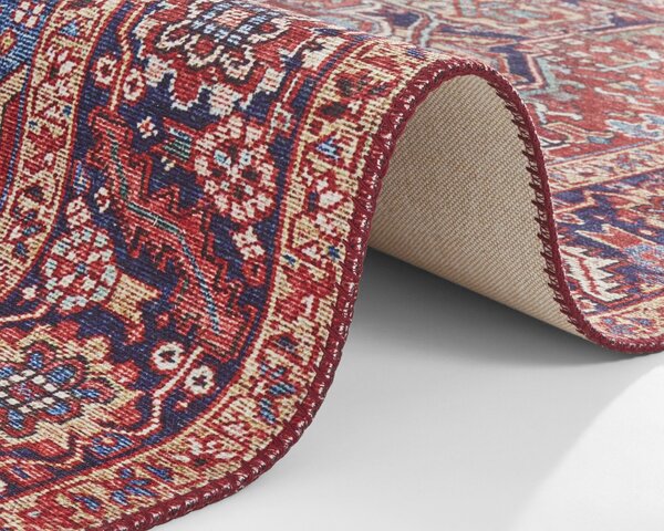 Hanse Home, Kusový koberec Asmar 104012 Orient/Red, 80x150, červená, obývací pokoj