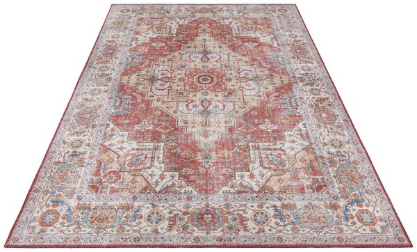Hanse Home, Kusový koberec Asmar 104013 Brick/Red, 120x160, červená, obývací pokoj