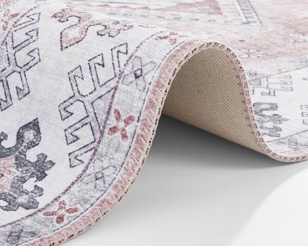 Nouristan - Hanse Home, Kusový koberec Asmar 104009 Old/Pink | růžová Typ: 120x160 cm