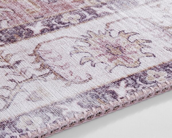 Hanse Home, Kusový koberec Asmar 104007 Raspberry/Red, 80x200, fialová, chodba / předsíň