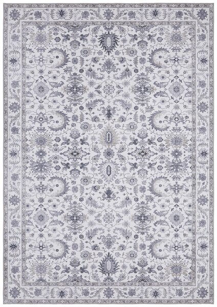 Nouristan - Hanse Home koberce Kusový koberec Asmar 104006 Platinum/Grey - 200x290 cm