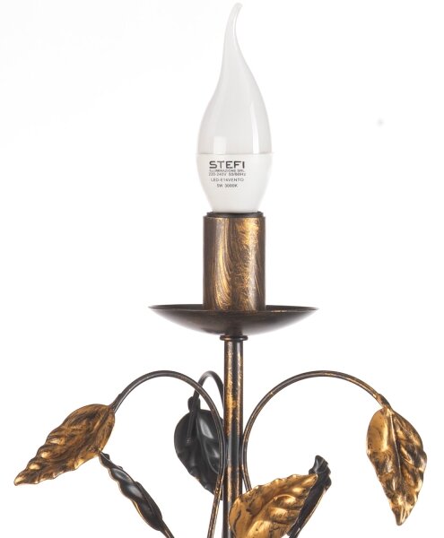 ONLI - Stolní lampa COLLANA 1xE14/6W/230V 40 cm bronzová