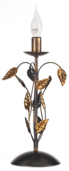 ONLI - Stolní lampa COLLANA 1xE14/6W/230V 40 cm bronzová