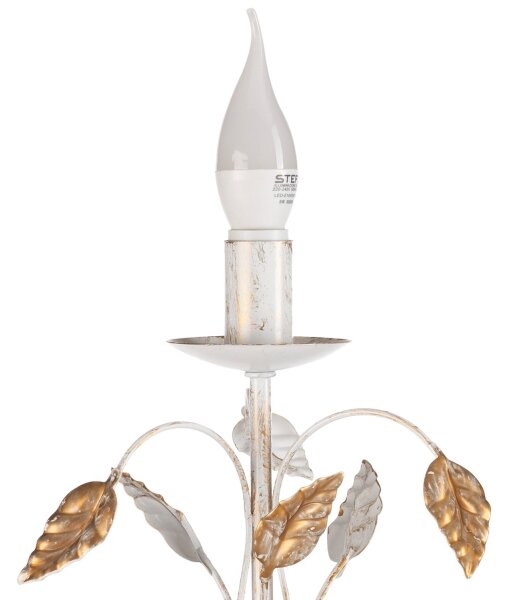 ONLI - Stolní lampa COLLANA 1xE14/6W/230V 40 cm bílá