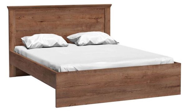 Manželská postel AILISH - 160x200, jasan světlý