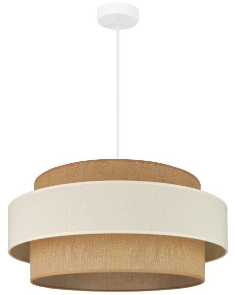 Brilagi - Lustr na lanku SPACE LIGHT 1xE27/15W/230V pr. 50 cm béžová/krémová