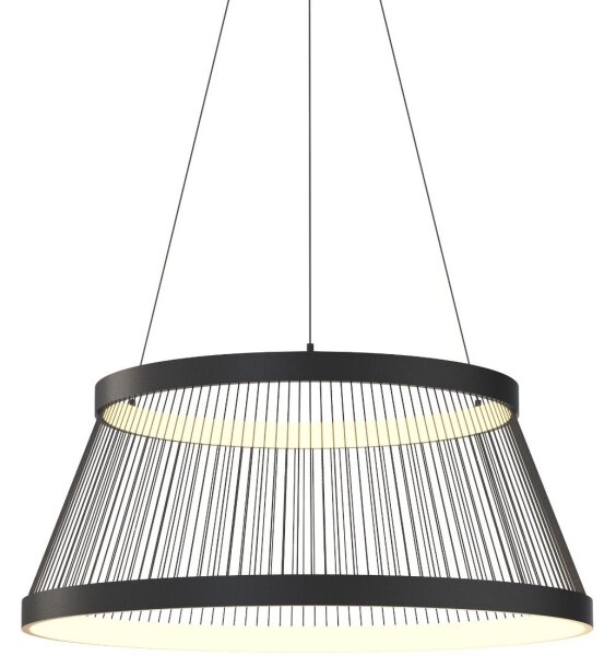 Zuma Line MD3328-2M-3BT - LED Stm. lustr BALL LED/53W/230V 2700-6000K černá + DO
