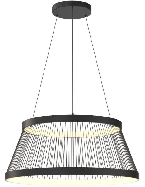 Zuma Line MD3328-2M-3BT - LED Stm. lustr BALL LED/53W/230V 2700-6000K černá + DO