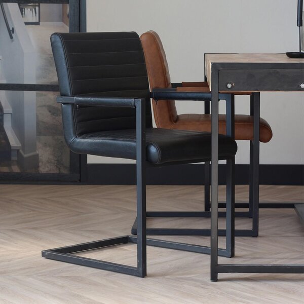 SADA ŽIDLÍ S PODRUČKAMI 2 kusy MID.YOU - Jídelní židle, Online Only