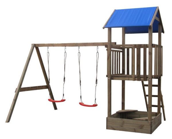 Dětské hřiště s houpacími sedátky a s pískovištěm Play 016