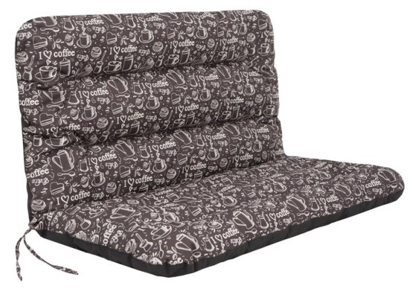 Polštář na houpačku ANIA 120 cm coffee brown