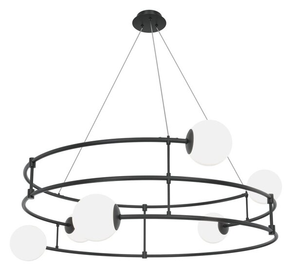 Maytoni MOD317PL-06B - Lustr na lanku BALANCE 6xG9/40W/230V černá