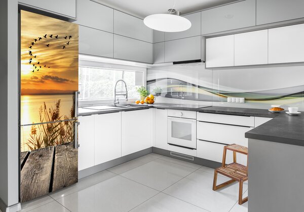 Nálepka na ledničku Západ slunce FridgeStick-70x190-f-100060625