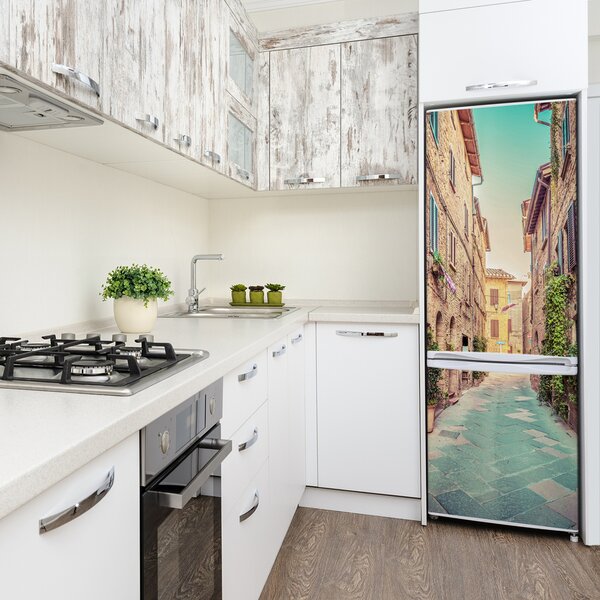 Tapeta na ledničku Italské uličky FridgeStick-70x190-f-101884635