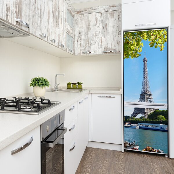 Samolepící nálepka na ledničku Eiffelova věž FridgeStick-70x190-f-101919051