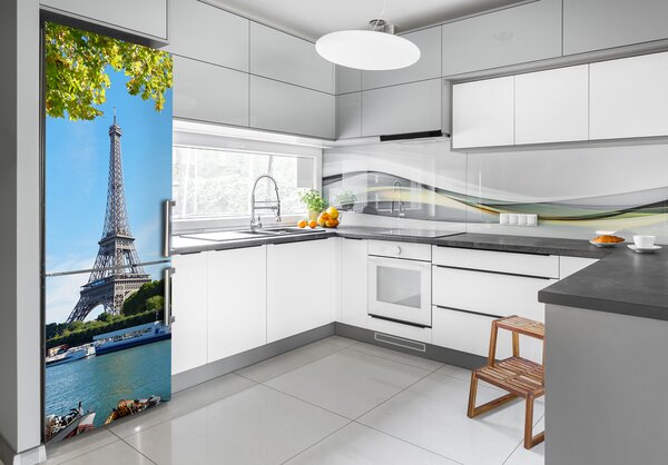 Samolepící nálepka na ledničku Eiffelova věž FridgeStick-70x190-f-101919051