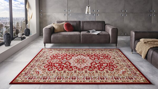 Nouristan, Kusový koberec Mirkan 104103 Red, 80x250, červená, chodba / předsíň