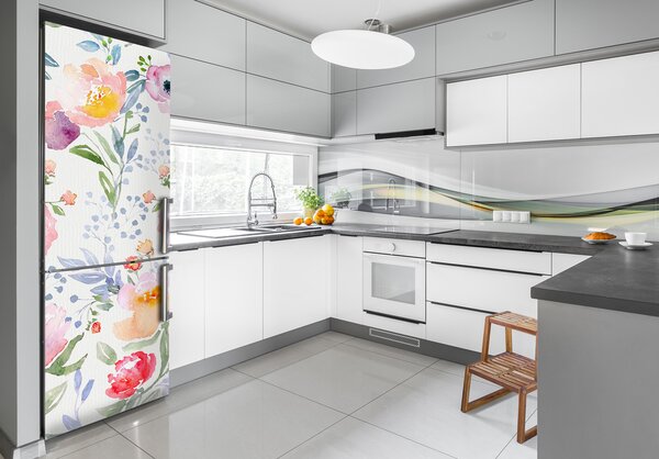 Nálepka fototapeta na ledničku Mák FridgeStick-70x190-f-102800353