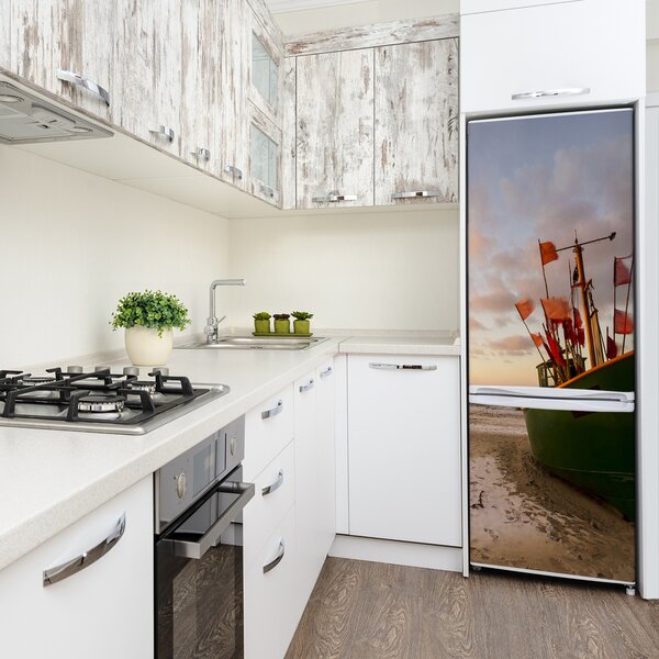 Nálepka na ledničku Rabářská loď FridgeStick-70x190-f-102494694