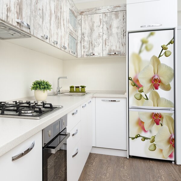 Nálepka fototapeta lednička Orchidej FridgeStick-70x190-f-102443917