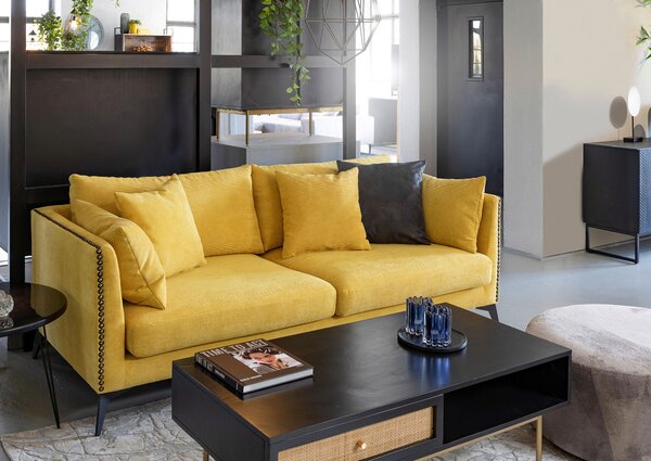 POHOVKA, textil, žlutá Ambia Home - Pohovky
