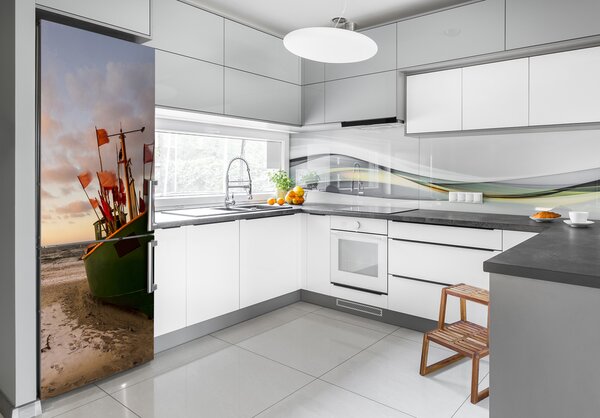 Nálepka na ledničku Rabářská loď FridgeStick-70x190-f-102494694