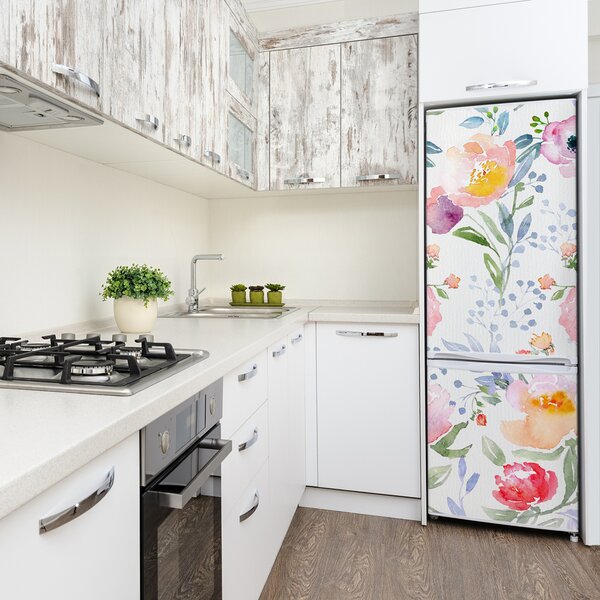 Nálepka fototapeta na ledničku Mák FridgeStick-70x190-f-102800353