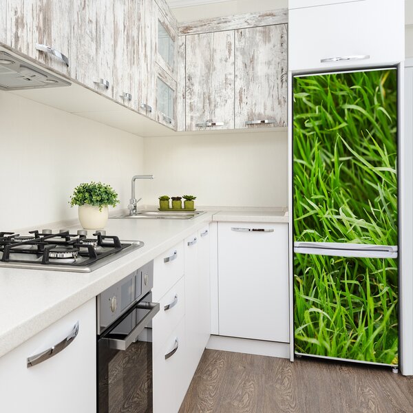 Samolepící nálepka na ledničku stěnu Tráva FridgeStick-70x190-f-102950255
