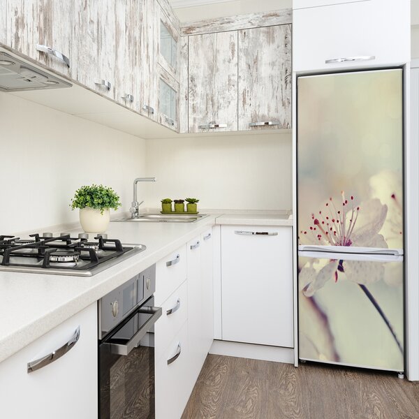 Samolepící nálepka na ledničku Květy višně FridgeStick-70x190-f-102906126
