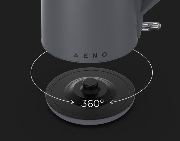 AENO - Rychlovarná konvice 1,5 l 2200W/230V černá