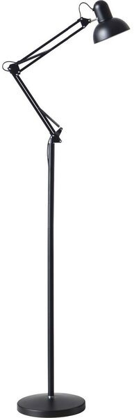 Flexibilní stojací lampa AURIQ 1xE27/60W/230V 184 cm černá