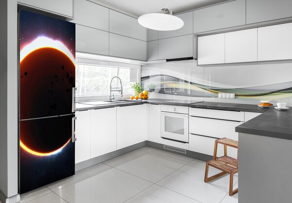 Tapeta nálepka na ledničku Zatmění FridgeStick-70x190-f-103266485