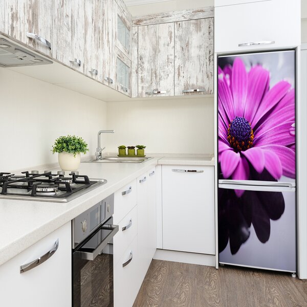 Nálepka fototapeta lednička Růžová gerbera FridgeStick-70x190-f-104053300