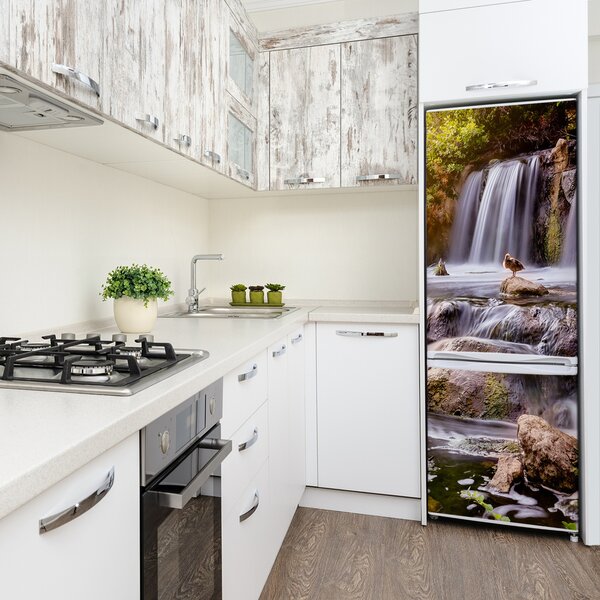 Nálepka na ledničku samolepící Vodopád FridgeStick-70x190-f-104331347