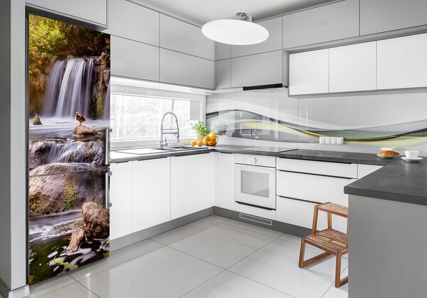 Nálepka na ledničku samolepící Vodopád FridgeStick-70x190-f-104331347