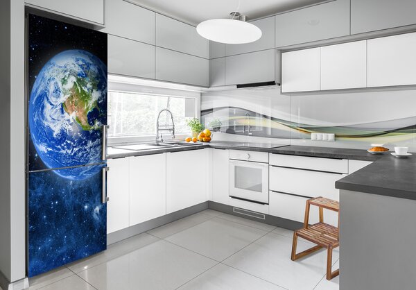 Samolepící nálepka na ledničku Zeměkoule FridgeStick-70x190-f-104560774