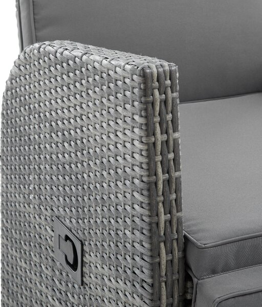 ZAHRADNÍ RELAXAČNÍ ŽIDLE, kov, plast, textil Ambia Garden - Online Only zahradní nábytek, Online Only