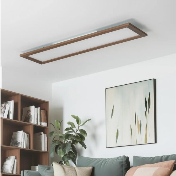 Eglo - LED RGBW Stm. přisazený panel SALOBRENA-C LED/34W/230V tm. hnědá + DO