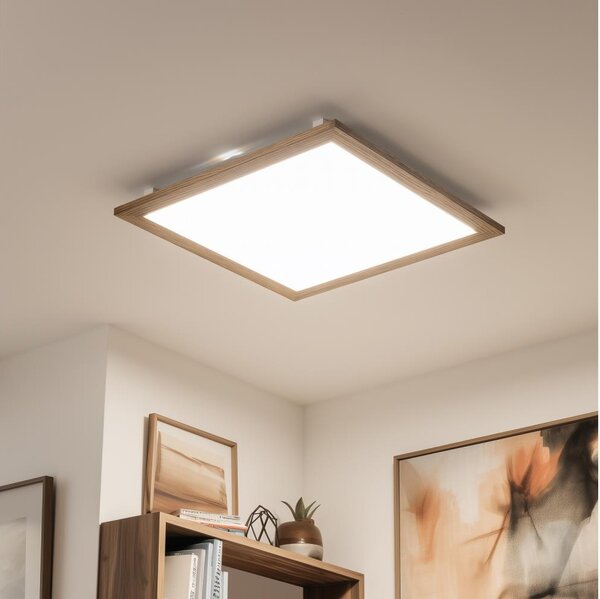 Eglo - LED Přisazený panel SALOBRENA LED/31W/230V hnědá