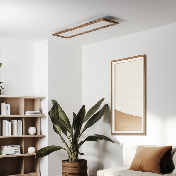 Eglo-LED RGBW St. přisazený panel SALOBRENA-C LED/34W/230V hnědá + DO