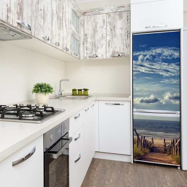 Nálepka na ledničku Stezka na pláž FridgeStick-70x190-f-105624494