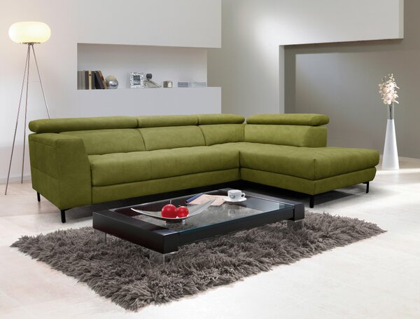 SEDACÍ SOUPRAVA, textil, zelená Xora - Sedací soupravy