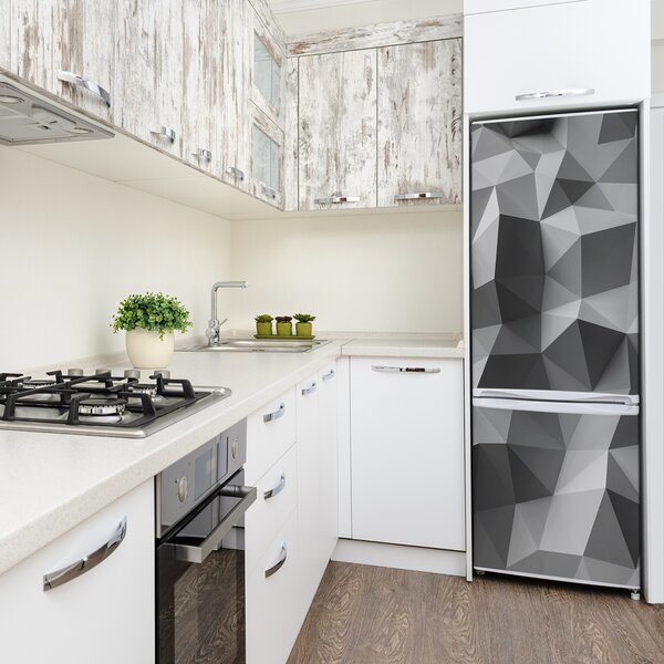 Nálepka na ledničku Abstrakce trojúhelníky FridgeStick-70x190-f-105539676