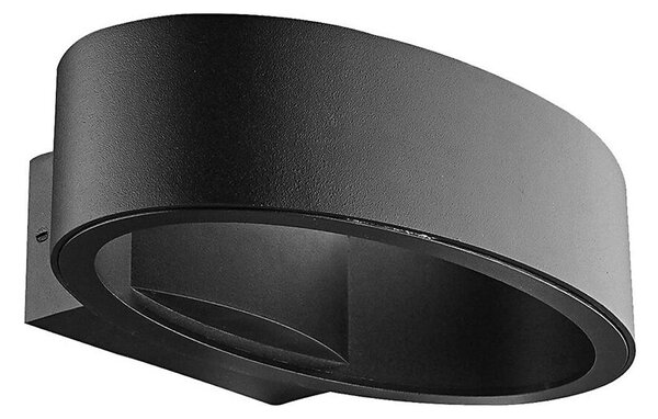 Prezent 31312 - LED Venkovní nástěnné svítidlo REBUS LED/5W/230V IP44 černá