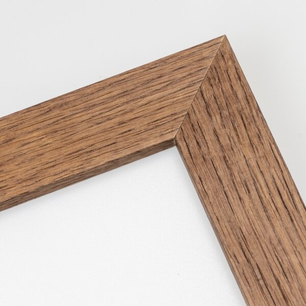 Brilagi -LED Stropní svítidlo SLIMFRAME WOOD LED/36W/230V 49,5x49,5 cm tm. hnědá
