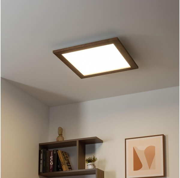 Eglo - LED RGBW Stm. panel SALOBRENA-C LED/21W/230V 2700-6500K tm. hnědá + DO