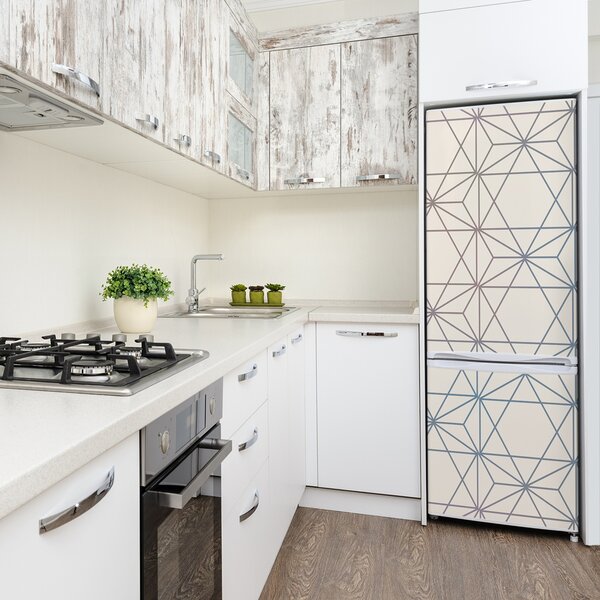 Nálepka tapeta na ledničku Gemetrické pozadí FridgeStick-70x190-f-106288752