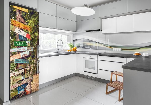 Nálepka na ledničku do domu Dopravní značka FridgeStick-70x190-f-106489640