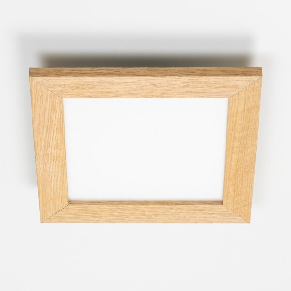 Brilagi - LED Stropní svítidlo SLIMFRAME WOOD LED/25W/230V 34x34 cm hnědá
